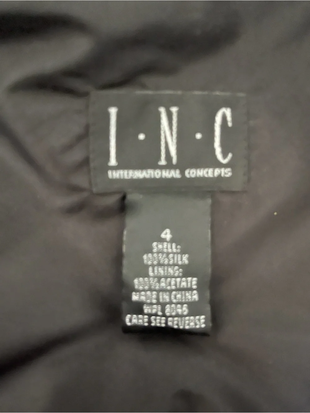 INC International Concepts satin like